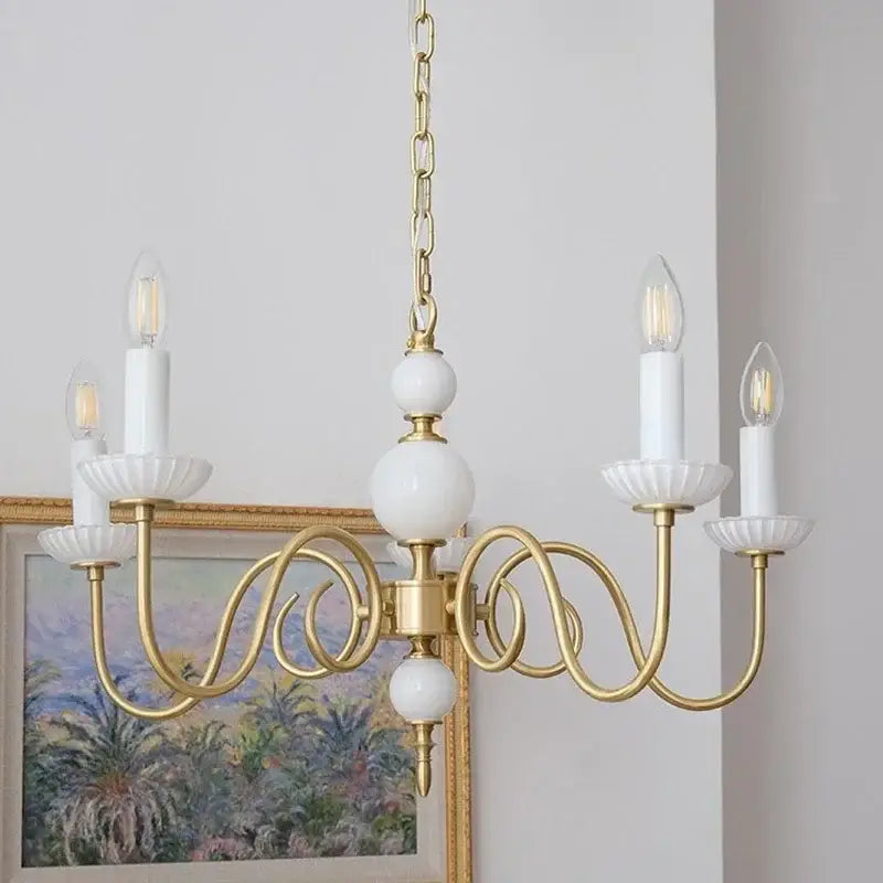 White LED Chandelier Pendant