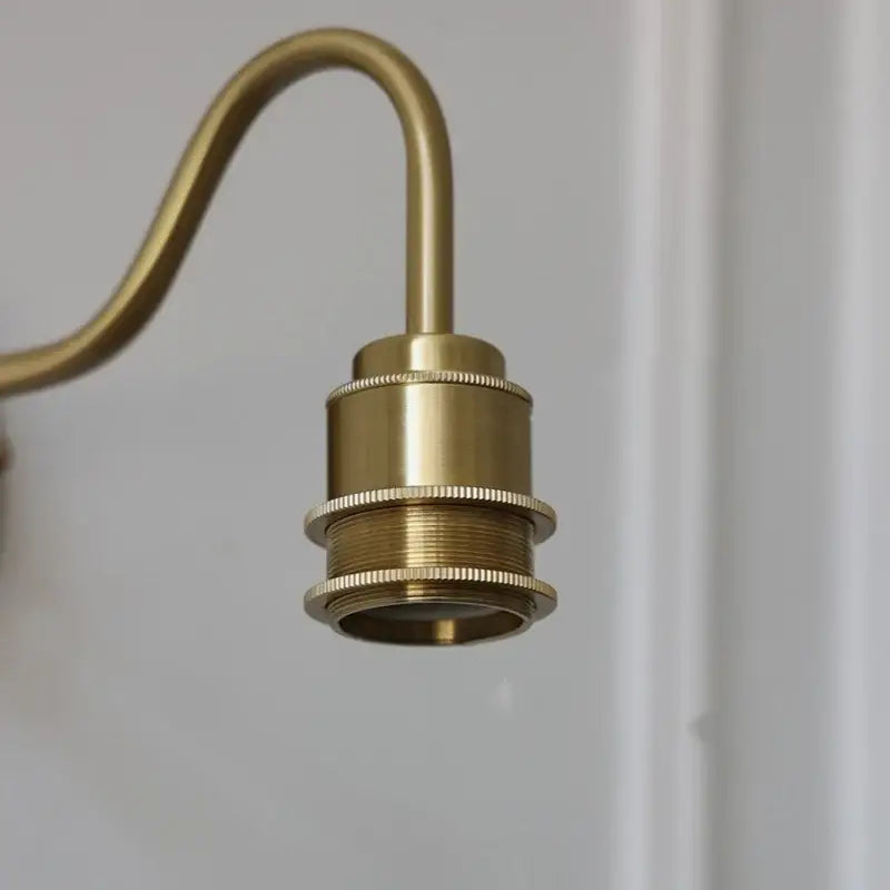 Red Tulip Glass Wall Sconce