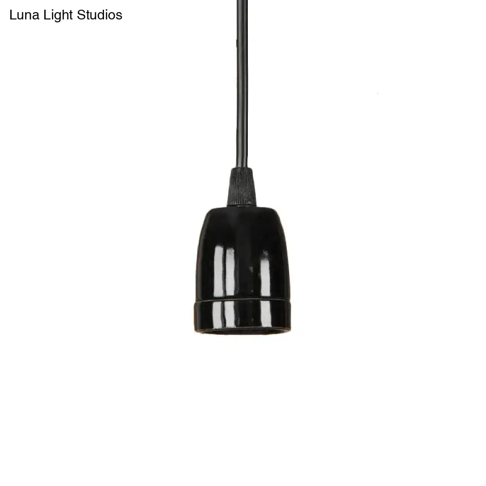 Red Ceramic Pendant Light