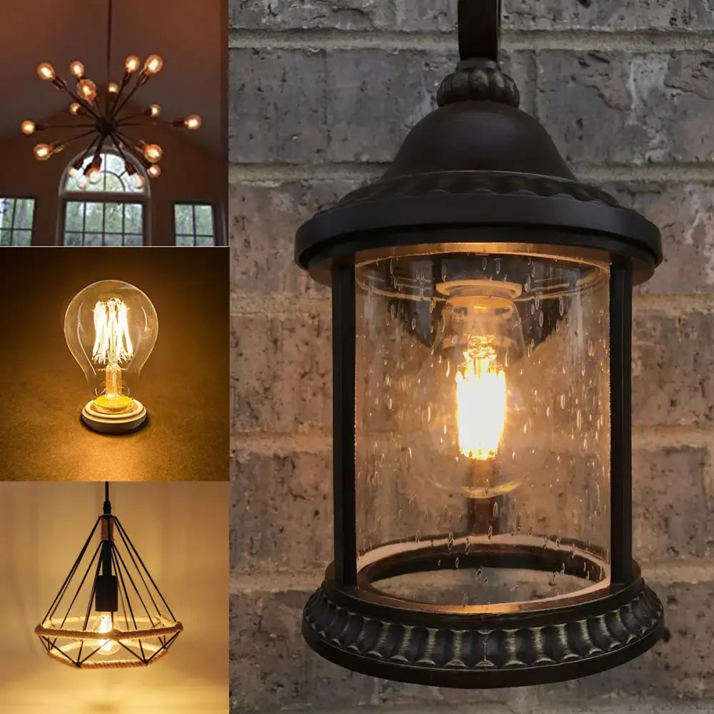 Warm White Edison LED Bulbs