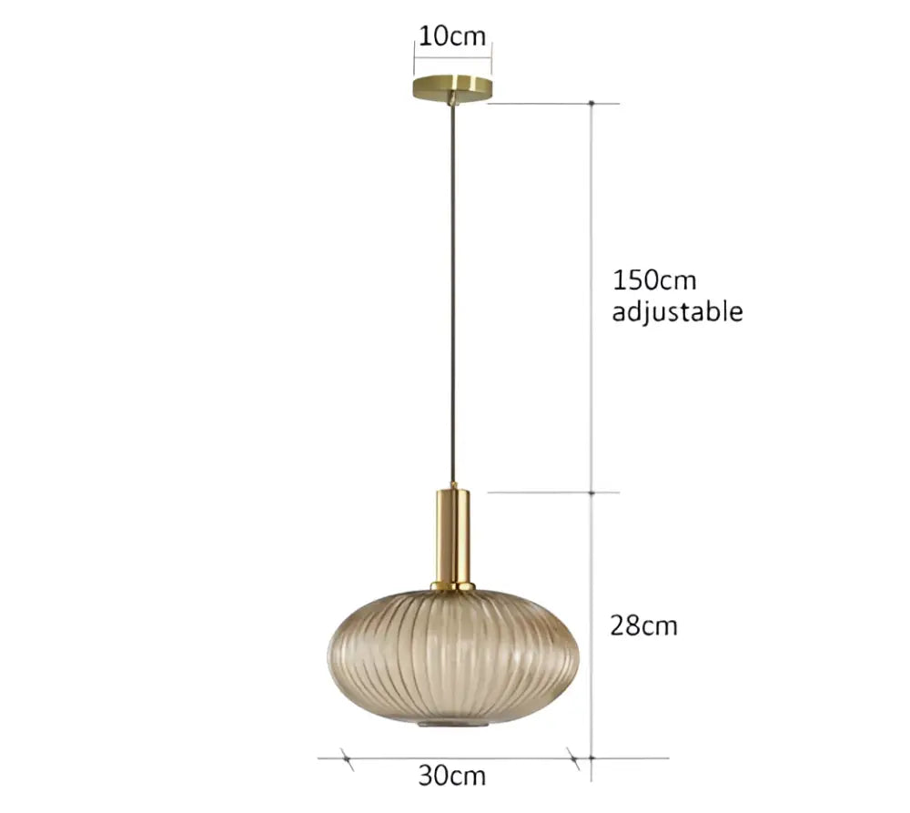 Colorful Glass Pendant Light