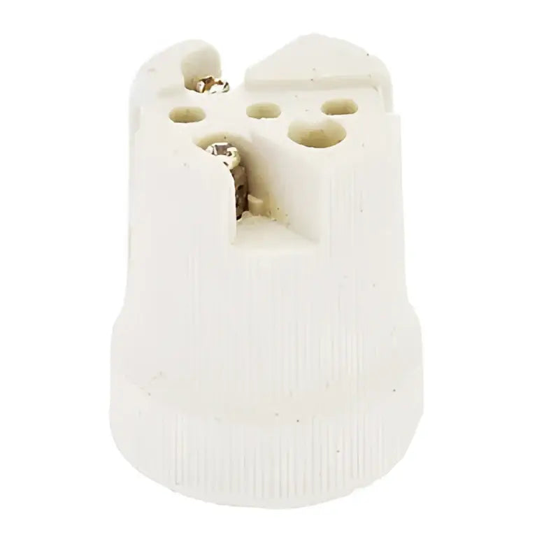 Beige Ceramic Lamp Holder