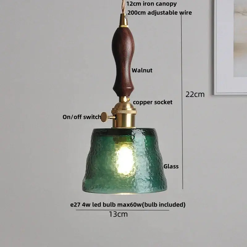 Clear Glass LED Pendant