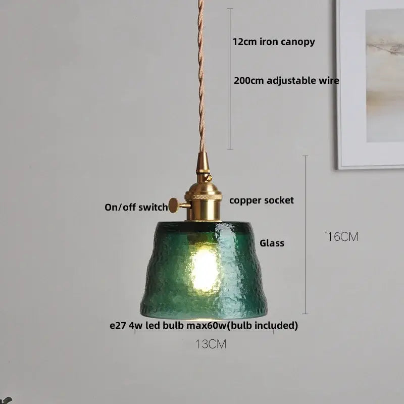 Clear Glass LED Pendant