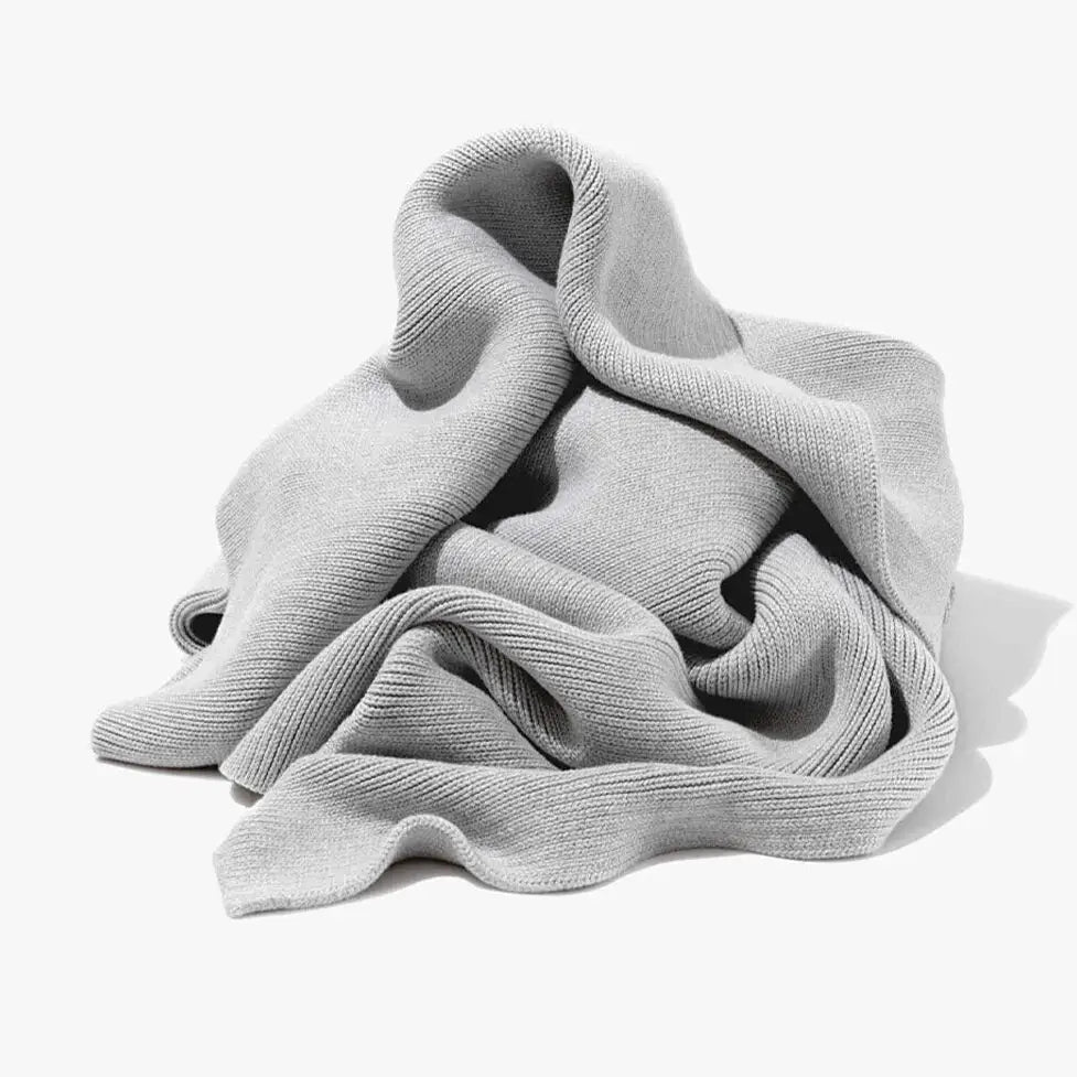 Gray Cotton Weighted Blanket