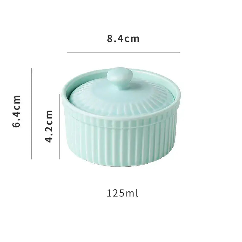 Pink Ceramic Dessert Bowl