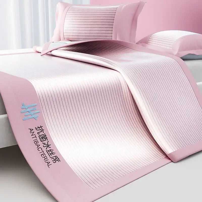 Pink Soft Bed Mat Set