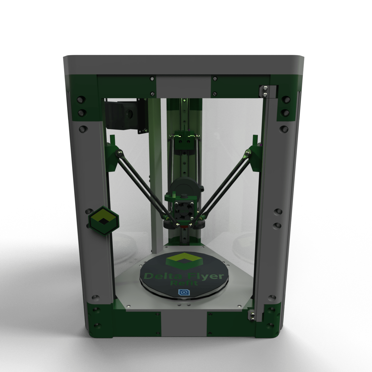 Rolohaun Delta Flyer - Fun and Affordable DIY Delta 3D Printer Kit by LDO Systems