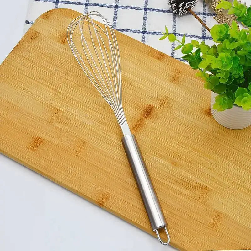 Gold Steel Whisk Set