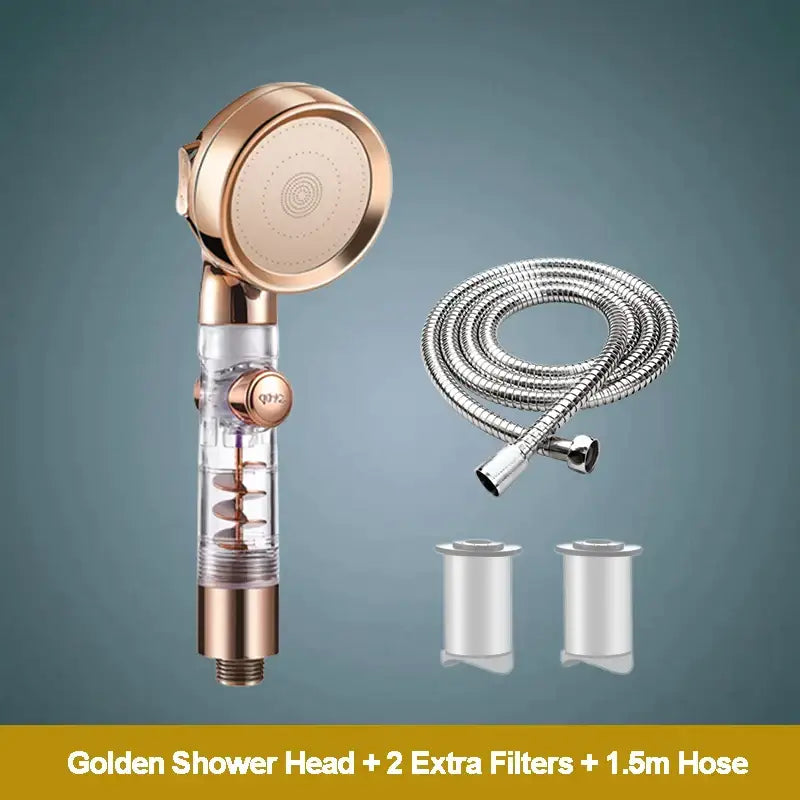 Silver Filter Shower Head