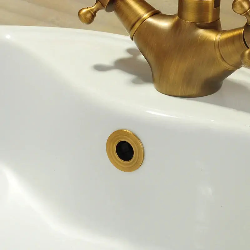 Brass Round Sink Cover