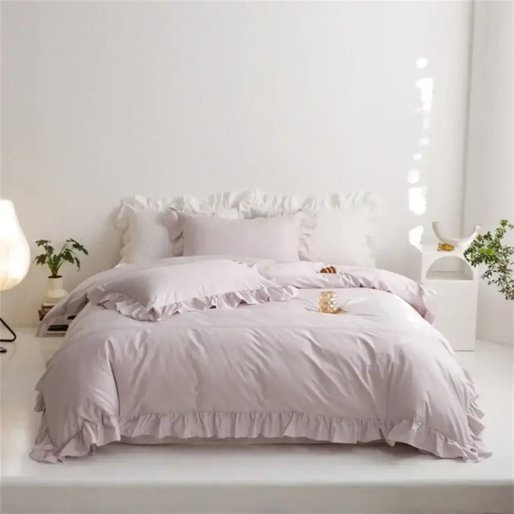 Light Green Cotton Bedding