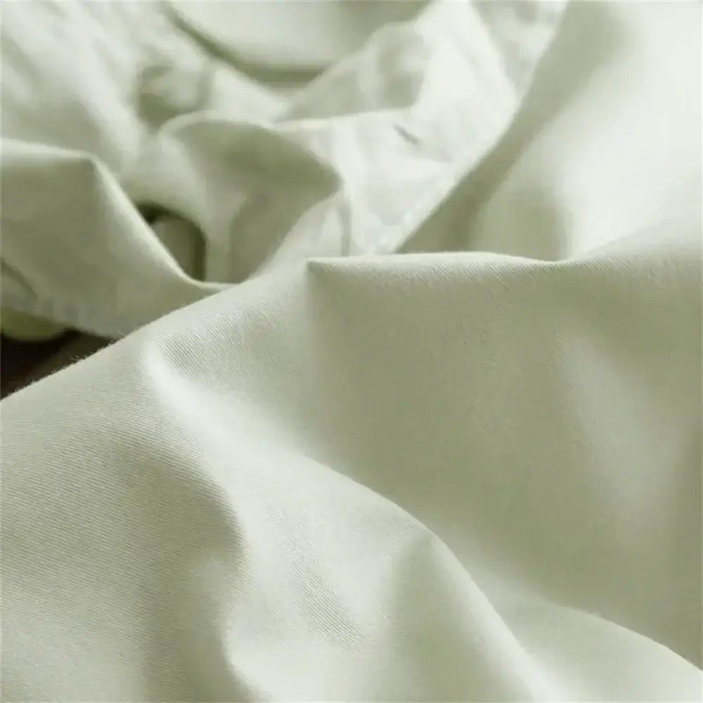 Light Green Cotton Bedding