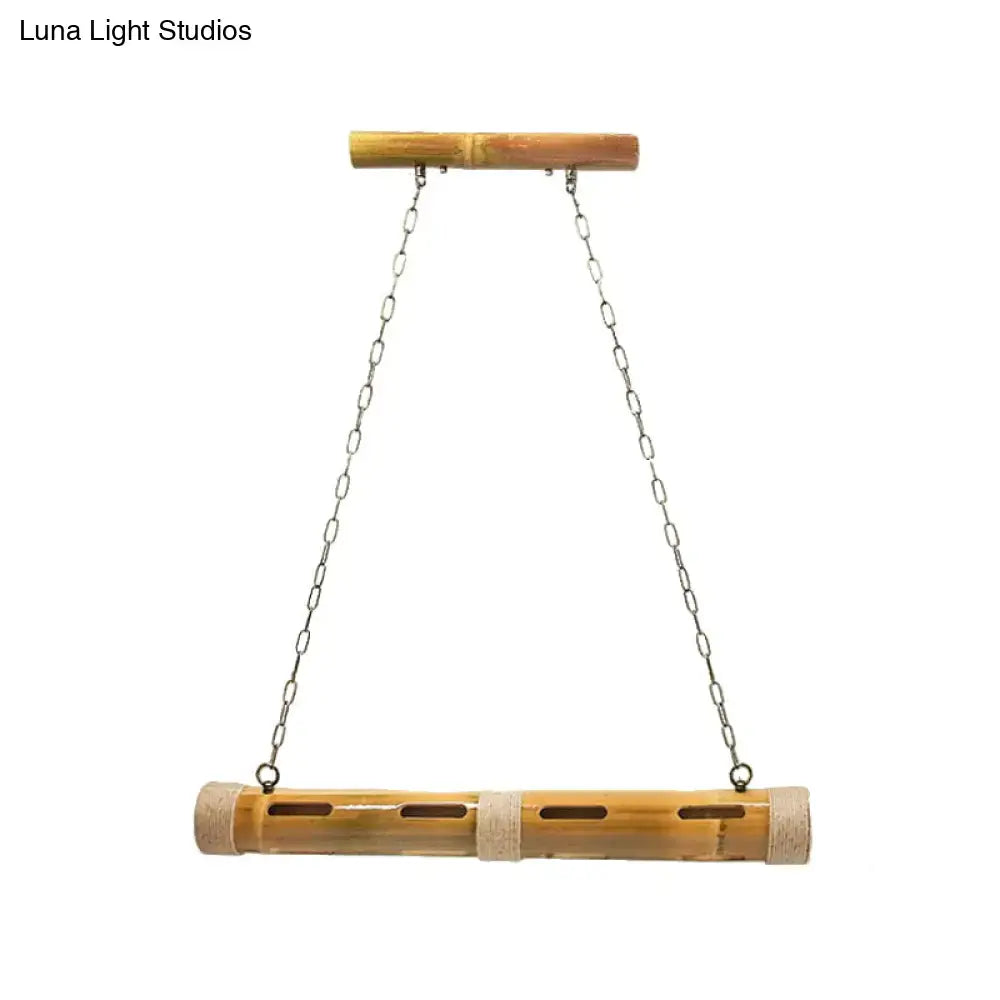 Beige Bistro Pendant Light