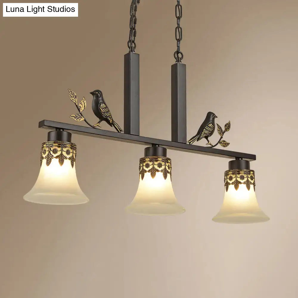 Gold Bird Chandelier Pendant