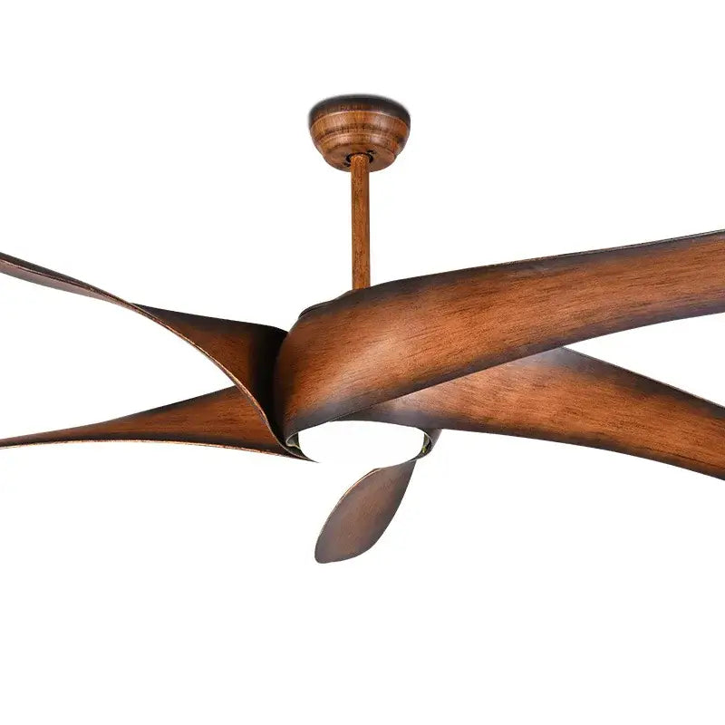 Brown Remote Ceiling Fan