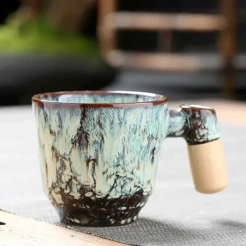 Ceramic Rustic Latte Mug