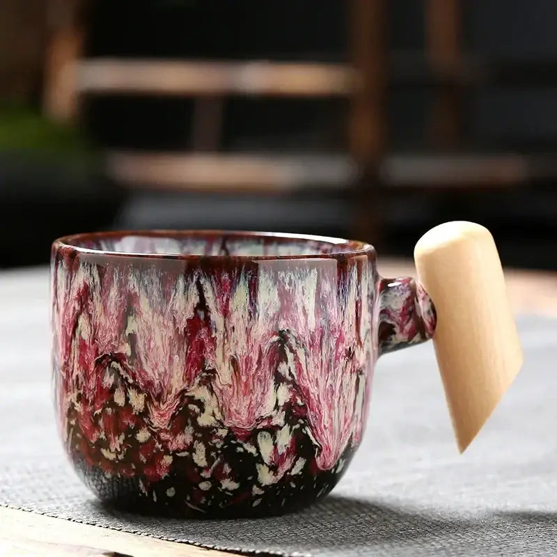 Ceramic Rustic Latte Mug