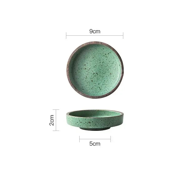 Speckled Ceramic Snack Plates