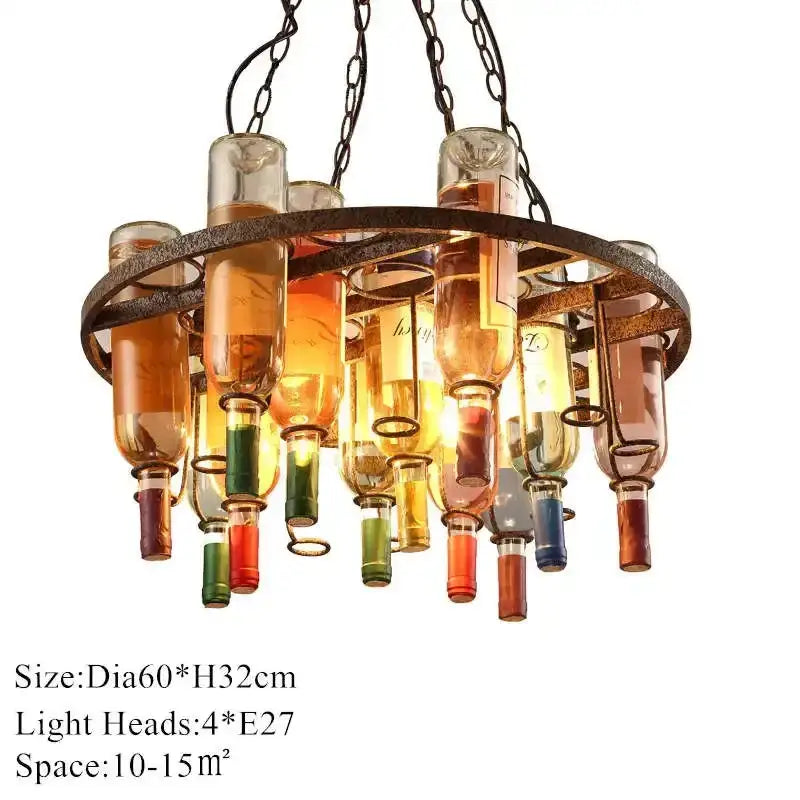 Iron Rustic Pendant Chandelier