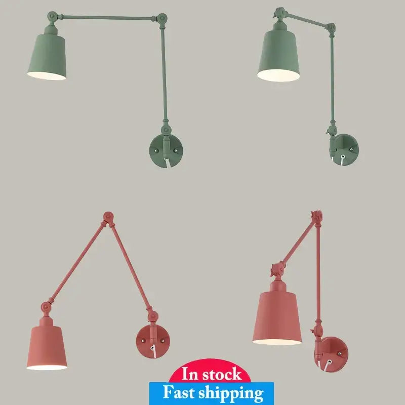 Green Telescopic Wall Lamp