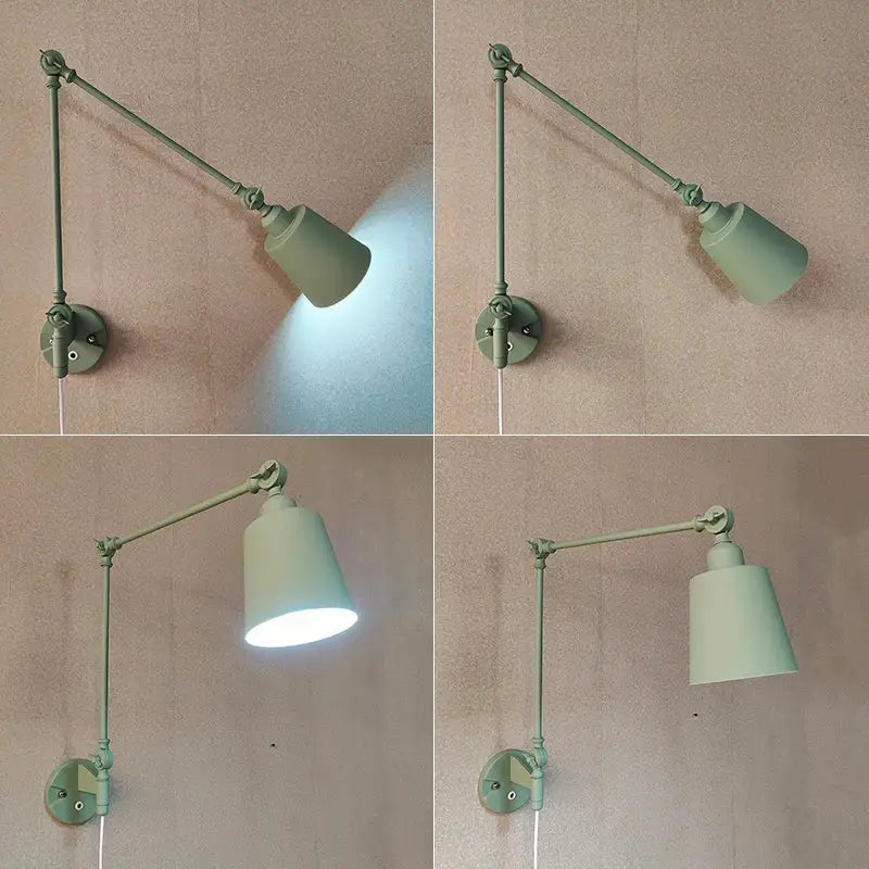 Green Telescopic Wall Lamp