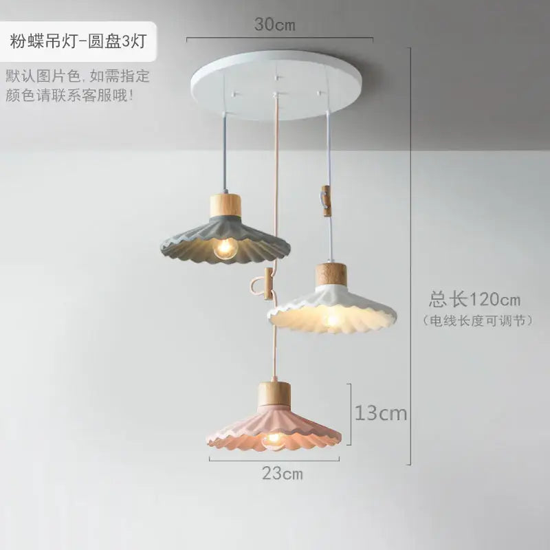 Pastel Cement Pendant Light