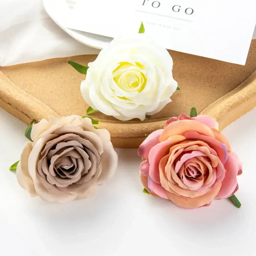 Silk Blue Rose Bouquet