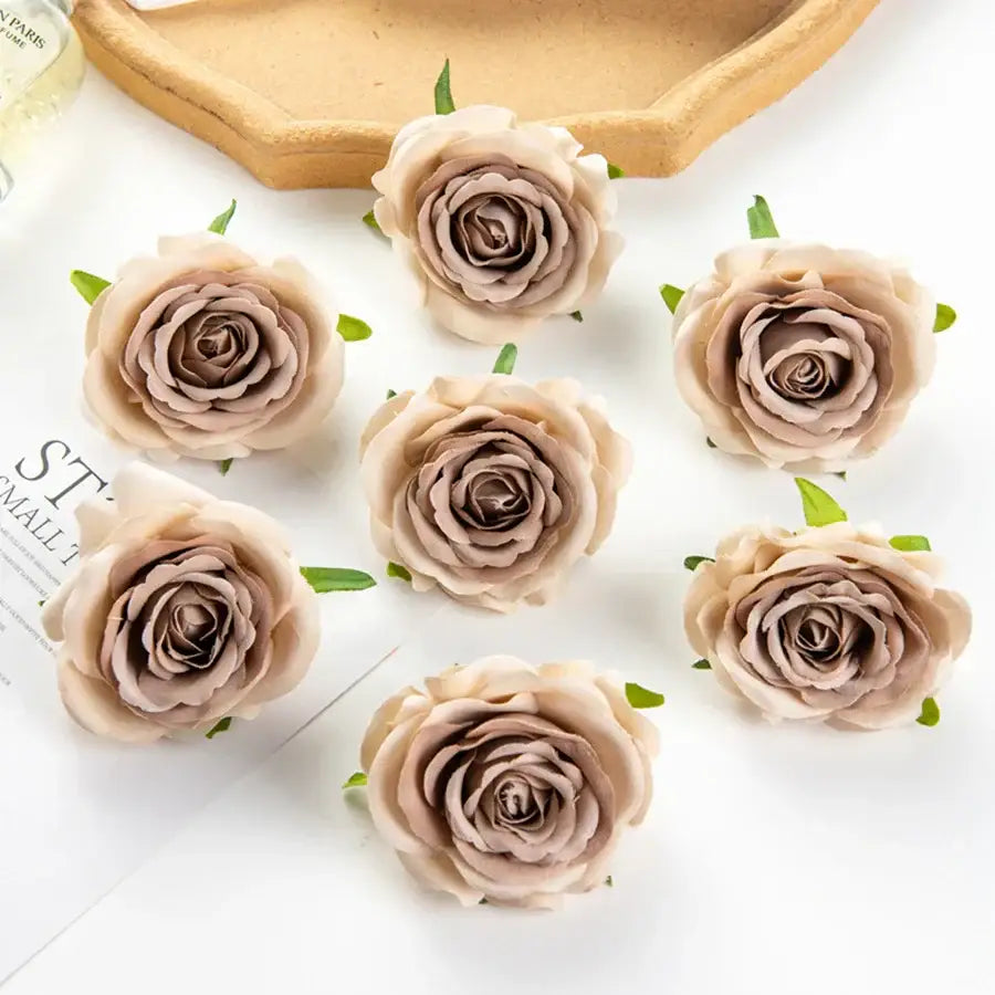Silk Blue Rose Bouquet