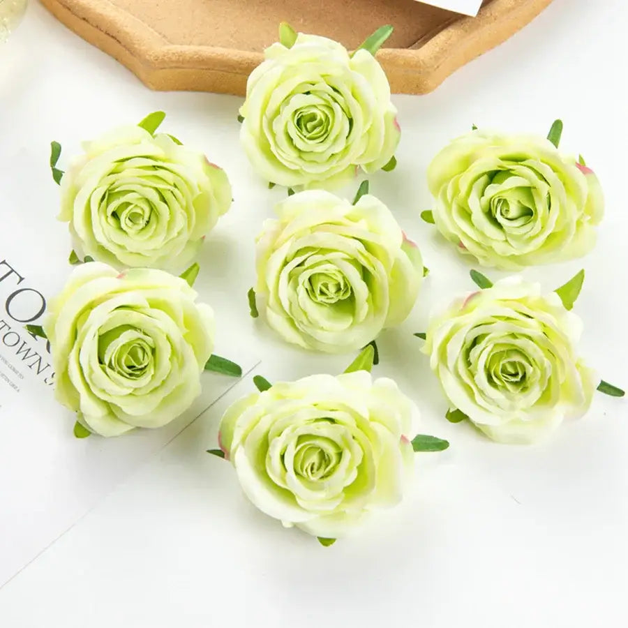 Silk Blue Rose Bouquet