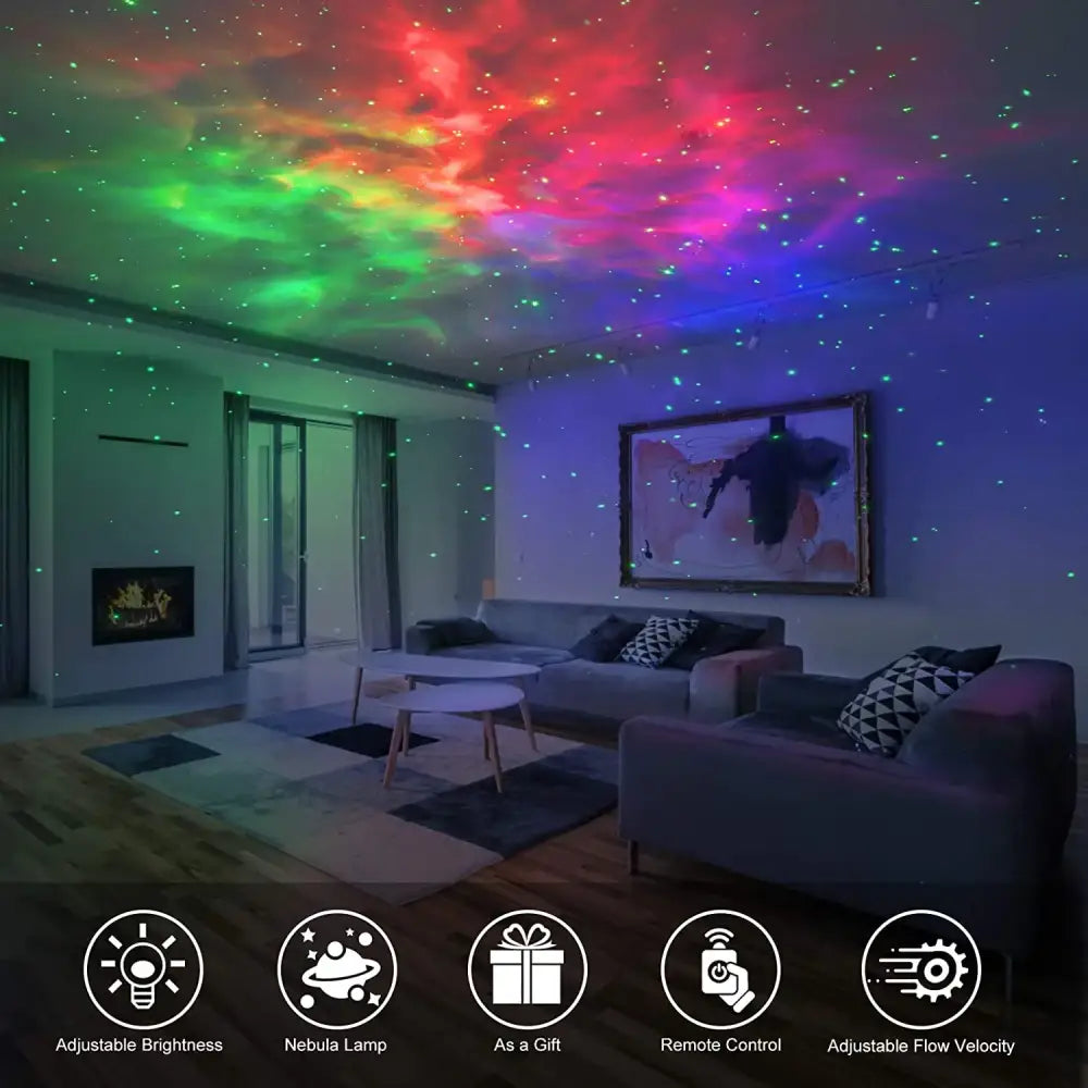 Blue Galaxy Star Projector