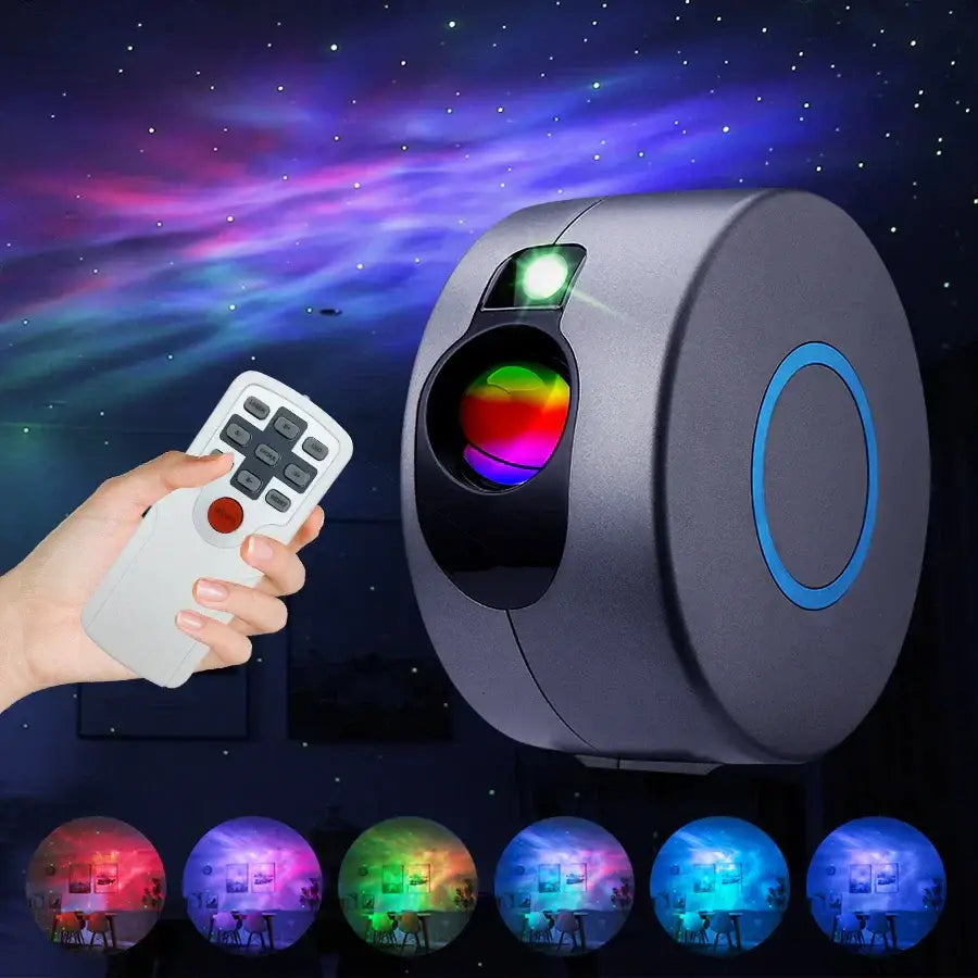 Blue Galaxy Star Projector