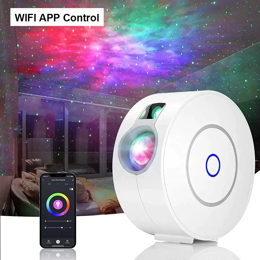 Blue Galaxy Star Projector