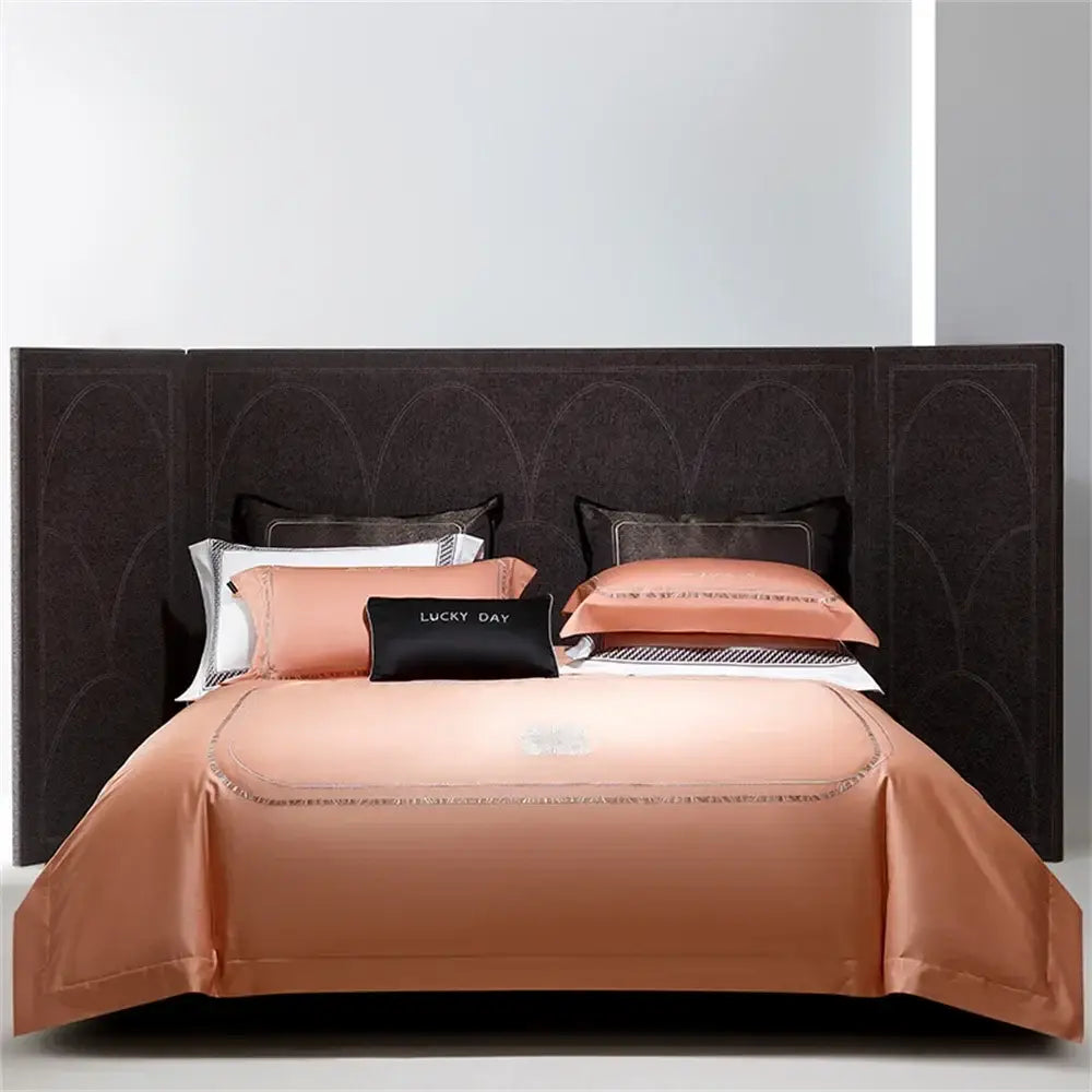 Cotton Satin Jacquard Bedding
