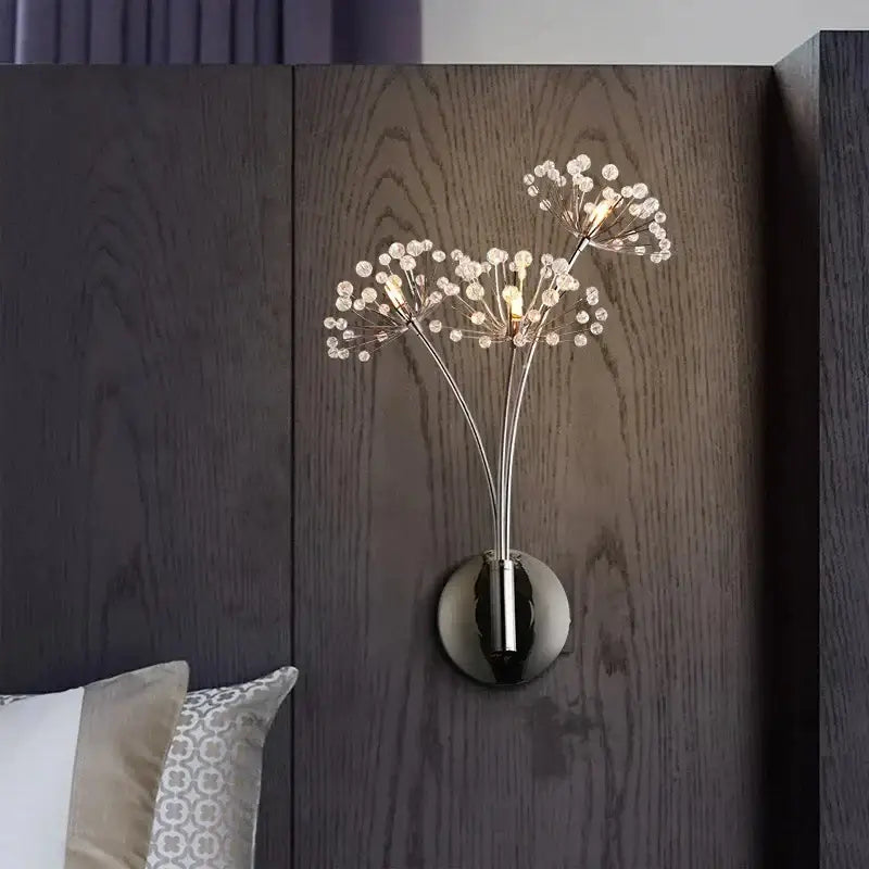 Crystal Dandelion Floor Lamp