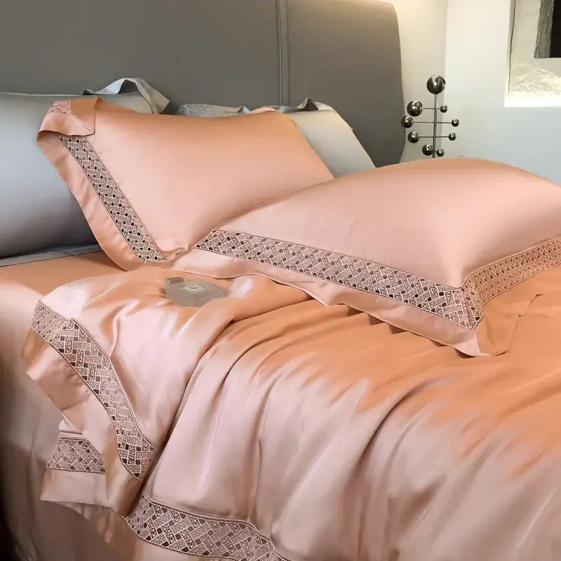 Gray Eucalyptus Summer Quilt Lyocell Blend