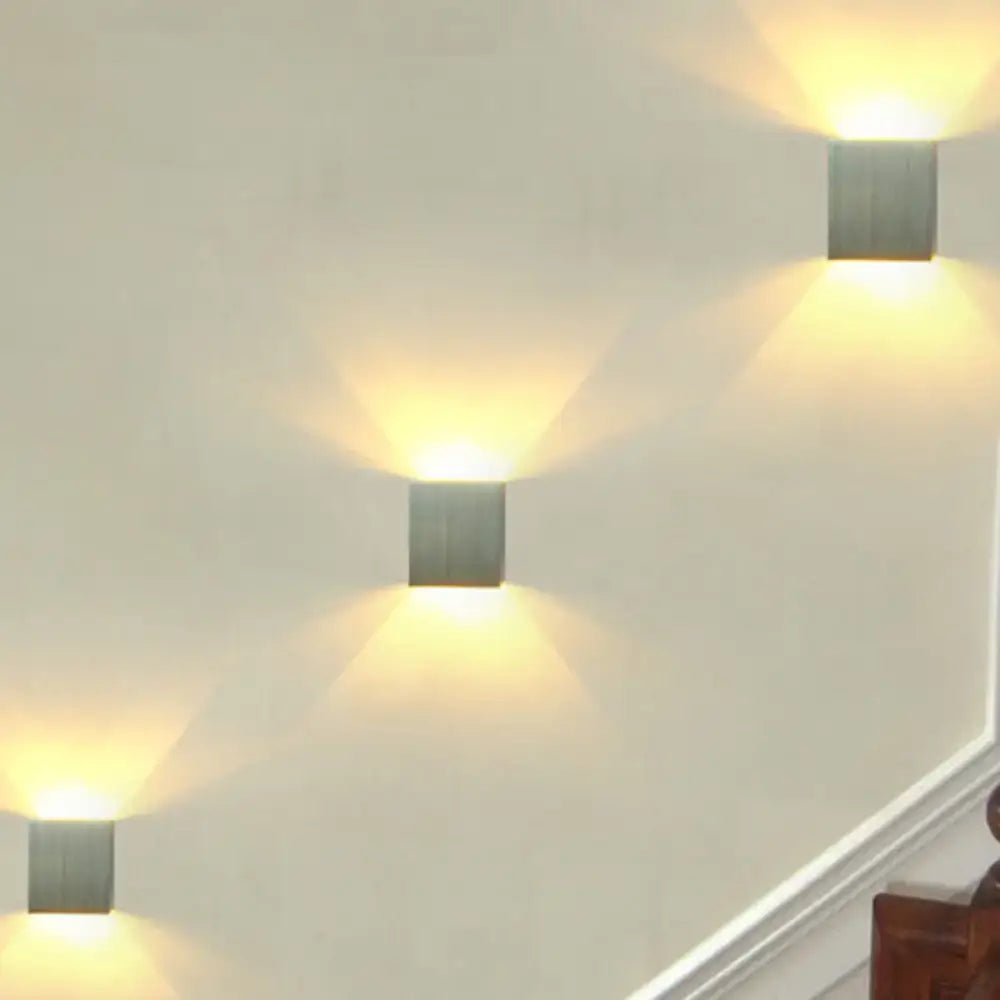 Silver Wall Mount Light