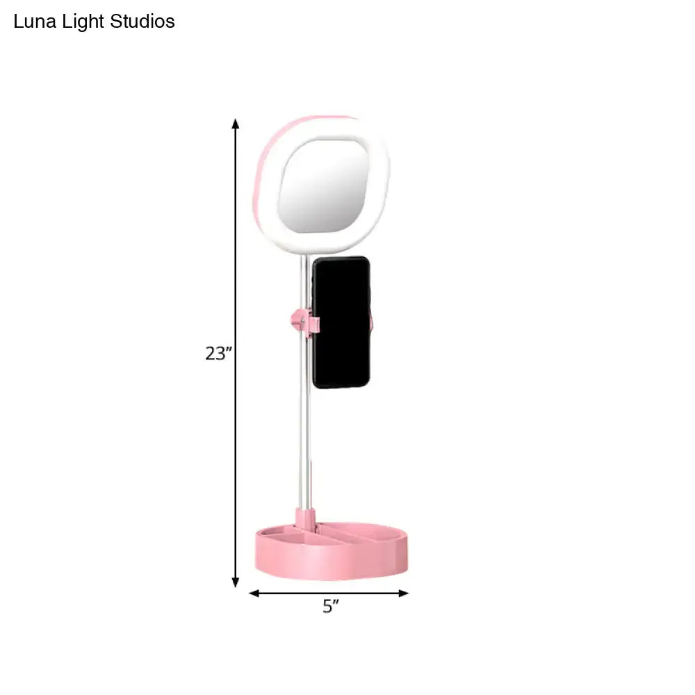 Light Blue LED Vanity Light