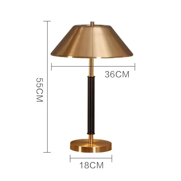 Brass Copper Table Lamp