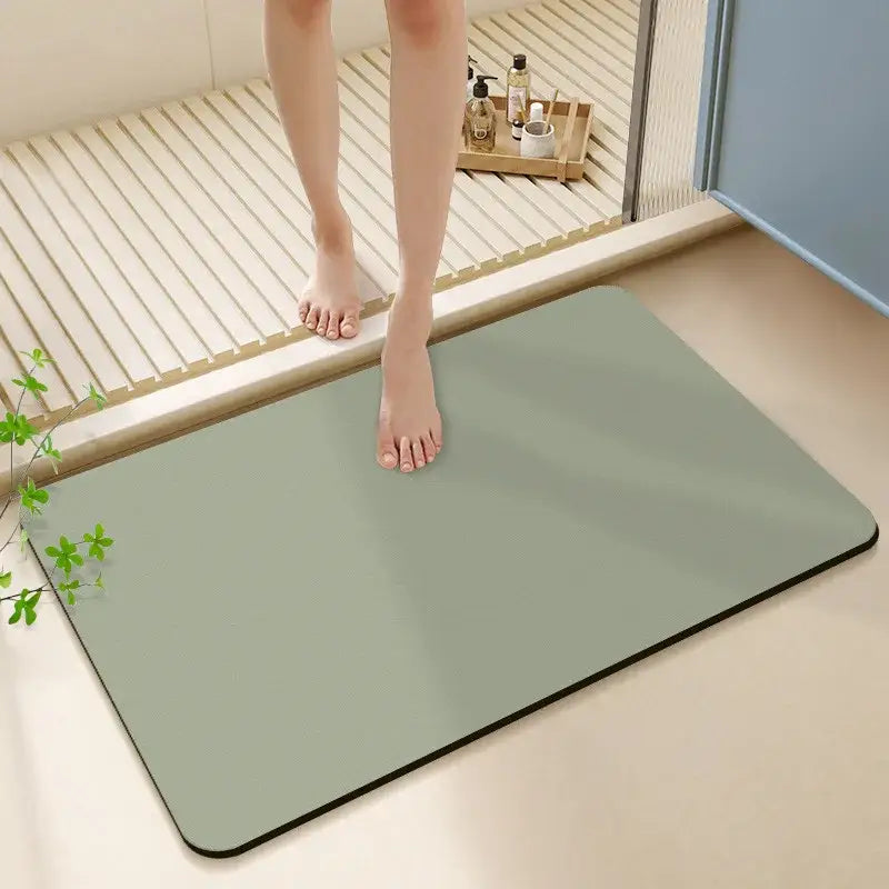 Sage Diatom Bath Mat