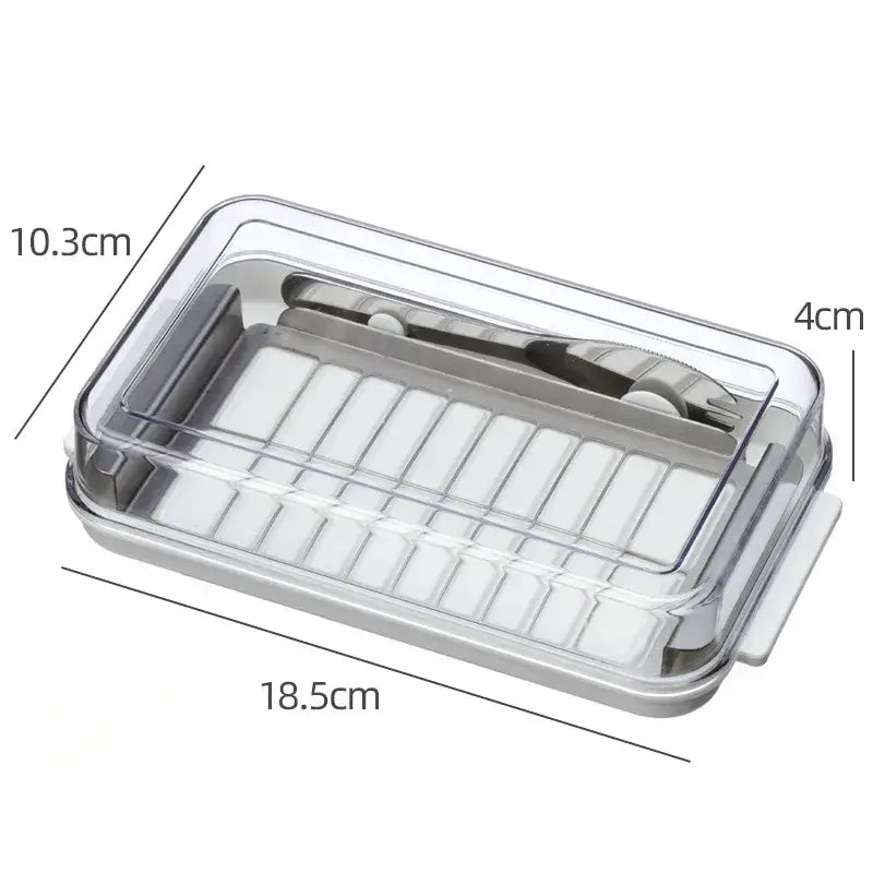 White Stainless Butter Slicer