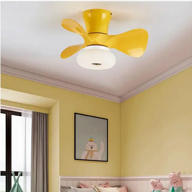 Wood Modern Ceiling Fan