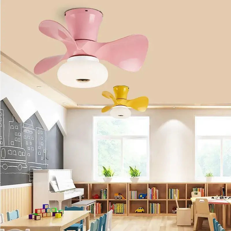 Wood Modern Ceiling Fan