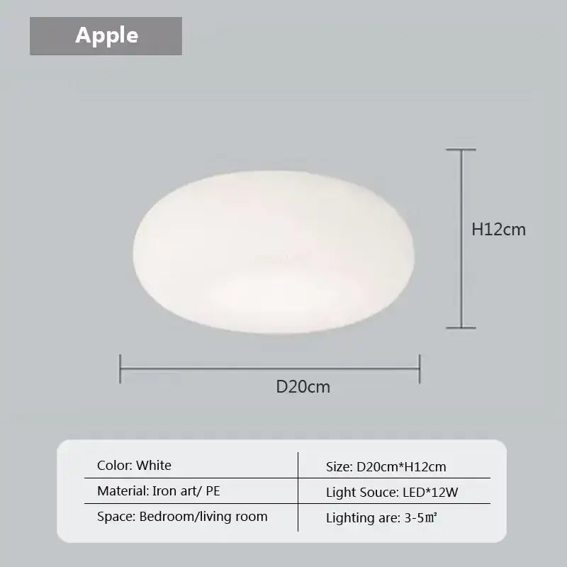 Cream Paper Pendant Light
