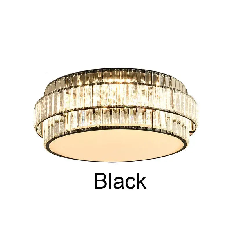 Gold Crystal Ceiling Lamp Square or Round