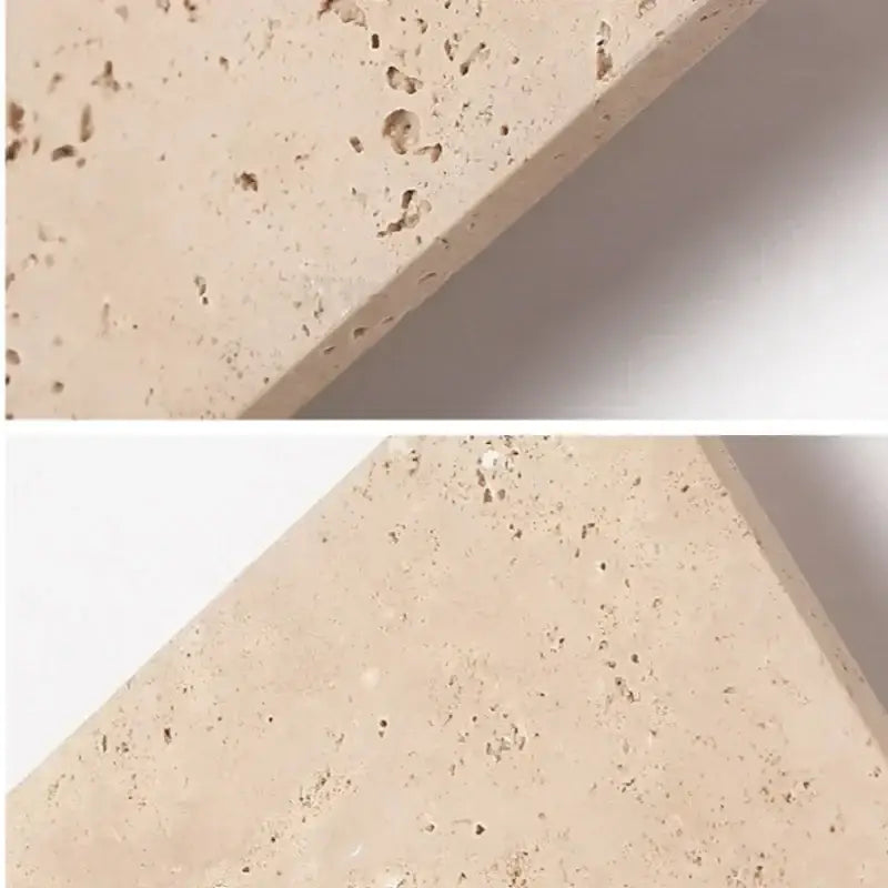 Yellow Travertine Wall Sconce Stone Material