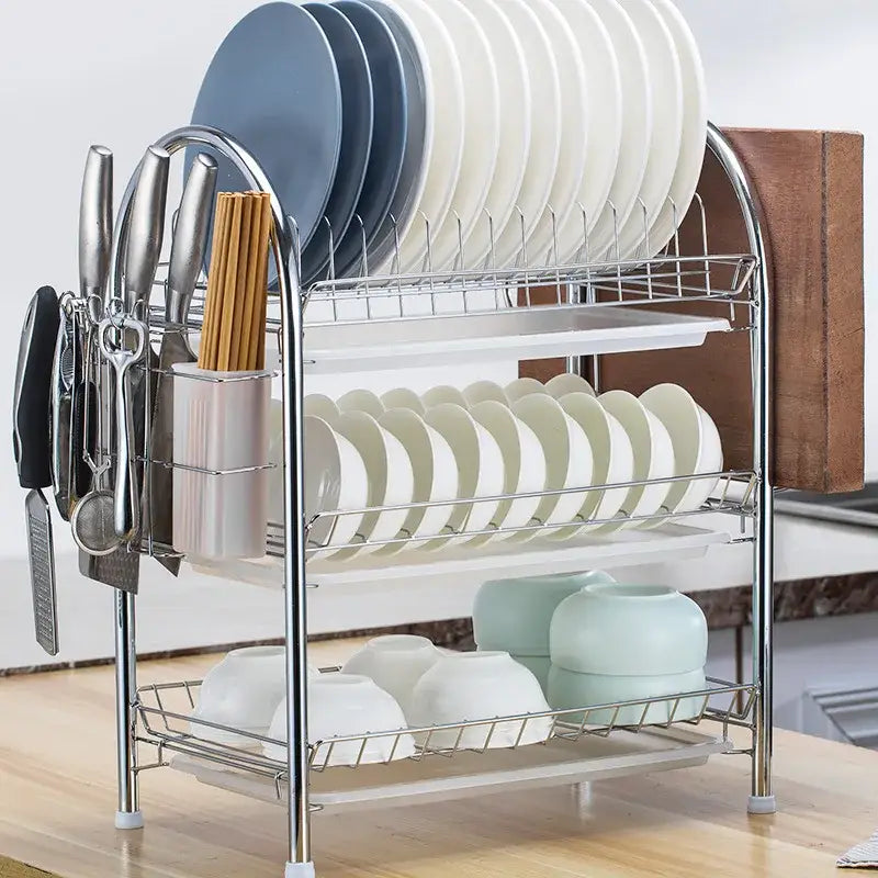 White Kitchen Drying Rack