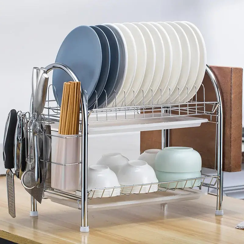 White Kitchen Drying Rack