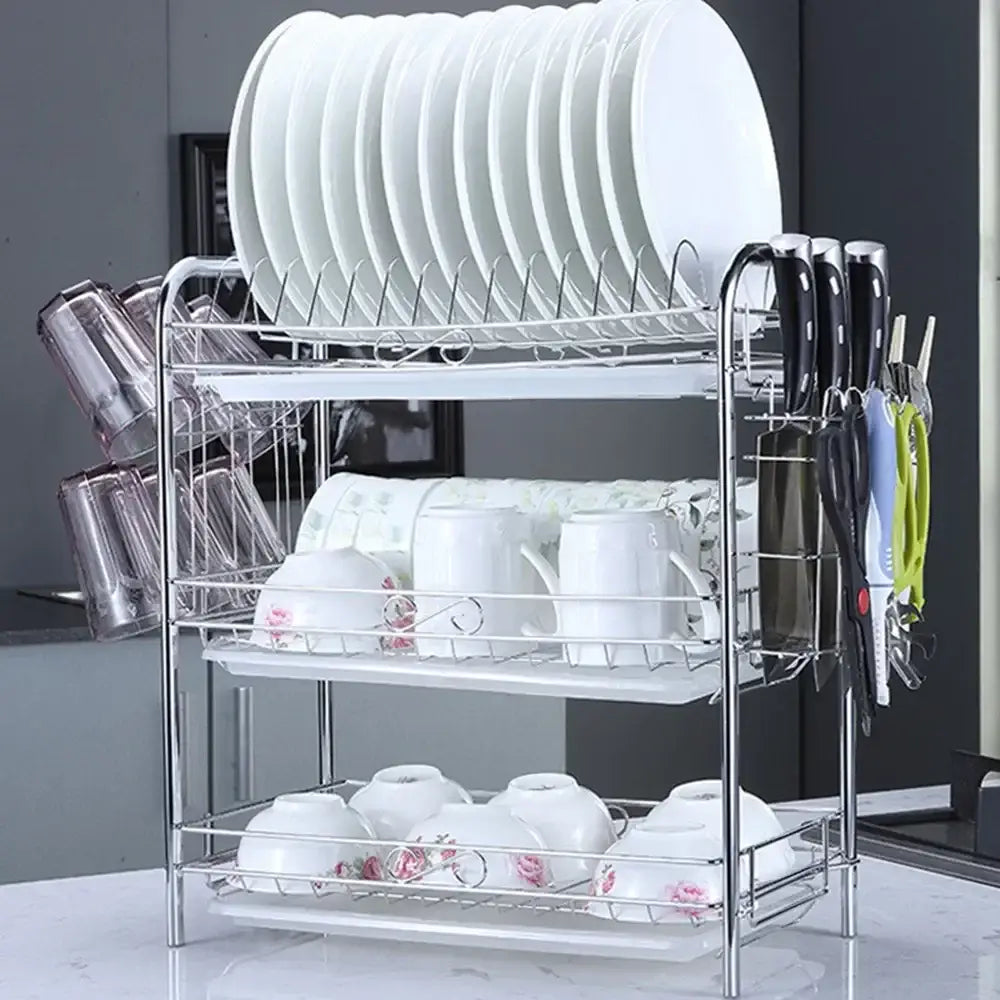 White Kitchen Drying Rack