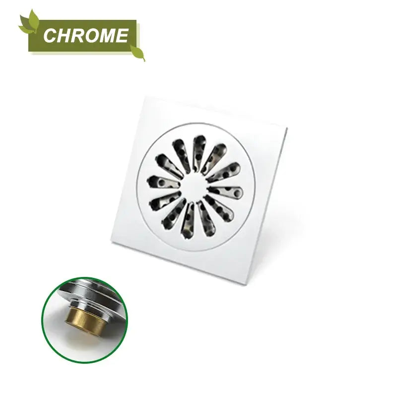 Brass Square Shower Drain